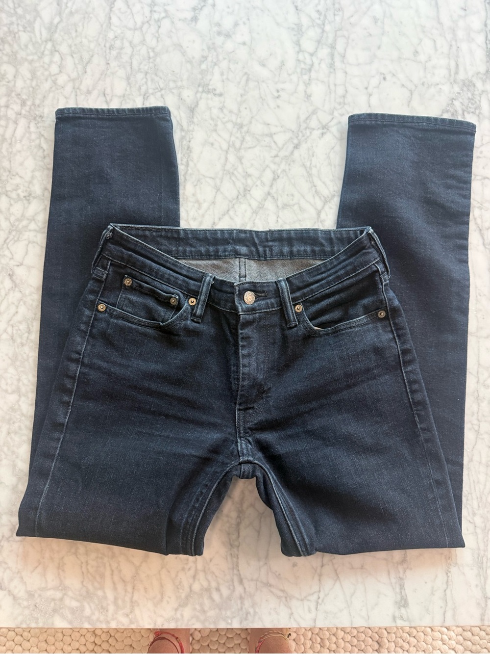 Levi's Men's Dark Indigo Relaxed Jeans